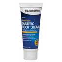 HealthWise Medicated Diabetic Foot Cream | Dimethicone + Petrolatum | Protects and Seals | Relieves Dry Heals | Paraben-Free | Odor-Free | 4.0 oz.