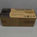 Pillow with Arm Hole, Shoulder Relief System for Neck and Shoulder Pain, Memory Foam Pillow for Side, Back and Stomach Sleepers - White (23.41in x 17.31in)