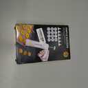 Cookie Press Gun White - Spritz Cookie Press Kit with 12 Discs & 6 Piping Tips | Perfect for Thanksgiving Christmas, Baking & Cake Decorating