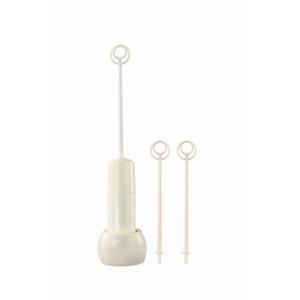 Handheld Electric Baby Formula Mixer,Electric Milk Frothers,Handheld Drink Mixer(Beige)