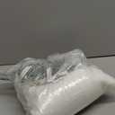 VitalCozy 48 Sets Wedding Aisle Chair Decorations for Wedding Ceremony Chiffon Pew Chair Sashes with Ribbons and Artificial Eucalyptus Stem Decor for Church Pew Aisle Slipcovers Party Decorations