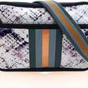 Checkered Crossbody Bum Bags for Women Nylon Checkered Purse Fanny Packs Sling Cross Body Bag with Adjustable Strap