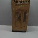 Portable Air Conditioners, Evaporative Air Cooler with Remote & LED Display, 120 Oscillation, 12H Timer, 3 Speeds & 4 Modes, 60W Energy-Efficient, Windowless Swamp Cooler for Bedroom Office Garage