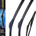 PEJIEDAS 3 x OEM Wiper Blades, Replacement Wiper Blades for Nissan Rogue 20142023/Nissan Pathfinder 20132013, (26“ & 17” Front Wipers + 12” Rear Wiper Blades)