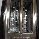 Toastmaster 2-Slice Cool Touch Toaster, black with stainless accent