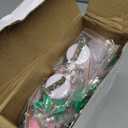 Zonon 140 Pcs Badge Reels Bulk Retractable Badge Reel Clips ID Card Holder Reel with Metal Clip Name Tag Holder Keychain for Nurse Doctor Student Teacher Employees Office Supplies(Solid Color)