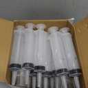 30 Pack Plastic Syringes with Tip Cap, 60ML Liquid Syringe BPA-Free Suringes, Clear Plastic Syringes for Halloween, Thanksgiving