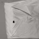 siliteelon Plus Size Button Down Shirts for Women Dress Shirt Stretch Long Sleeve Collared Shirt Work Office Blouse Top White, 5X