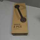 2 Pack 16 Inch Elderly Heavy Duty Shower Handle, Seniors Grab Bars for Bathtubs, Suction Cup Removable Handrails, Safety Bathroom Grip for Handicap (Light Gray)