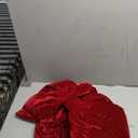 Large Bow Big Coquette Bow Giant Bow for Backdrop Party Wedding Birthday Baby Shower Room Wall Decor Christmas Tree Decoration (Burgundy)