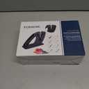 Knife Sharpener Auto-adjust, Ergonomic Handle Classic Kitchen Knife Accessories Original Premium Polish Restore Dull Blades Fan-shaped Tungsten Carbide Really Works for Steel Knives Scissors