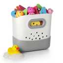 OXO Tot Stand Up Bath Toy Storage  Gray (1 Count (Pack of 1))