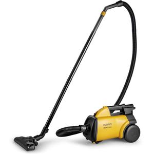 Eureka 3670M Canister Cleaner, Lightweight Powerful Vacuum for Carpets and Hard floors, w/ 5bags,Yellow (3670M with 5 bags, Yellow)
