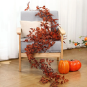 Lyrow Artificial Cimicifuga Stems - 19.5" 31" Faux Plum Ramosa Leaf Branch Spray Plant Decoration for Fall Decor, Home Vase, Wedding, Mantel, Table(2 Pack)