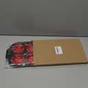 Silicone Muffin Pan Molds, 6 Cups Muffin Pans with Metal Frame, Muffin Pans for Baking, Non Stick Baking Tray for Ovens, Bakeware with Press to Release Design, Cake Pop Mold, Silicone Egg Molds, Red