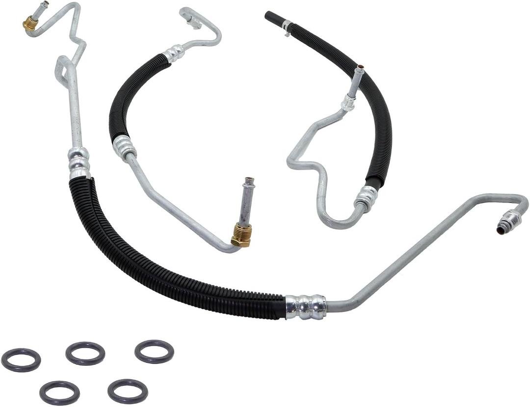 Power Steering Hose Pressure Line Fit For Chevy Silverado 2500HD 3500HD