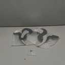 Weysat Black Snake and Crescent Moon Mirror Gothic Wall Decor Gothic Snake Decor Boho Hanging Mirrors Home Decorative Wall Art for Living Room Bathroom Bedroom Hallway