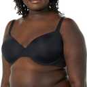 Amazon Essentials Womens Demi Cup Cotton Bra (38DD, Dark Taupe)