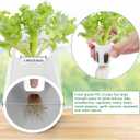Upgraded Hydroponics Growing System Kit,108 Plant Sites 3 Layers Food-Grade PVC-U Pipes Hydroponic Grow Kit Gardening System for Vegetables,Flowers,Fruits,Herbs