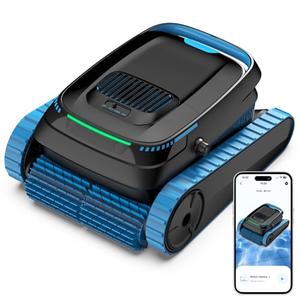 BOTLUXE Pool Robot Vacuum, 5000GPH Cordless Robotic Pool Cleaner