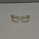 Stoggles Round Z87.1 Certified Polycarbonate Safety Glasses, Scratch & Shatter-Proof, Blue-Light & UV Blocking Lens, Top & Side Shields, Anti-Fog Dip Coated, Durable, Protective & Stylish Eyewear (Medium, Pineapple)