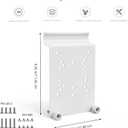Universal PTZ Camera Vinyl Siding Mount, Compatible with eufy SoloCam S340/SoloCam E30, AOSU SolarCam D1 SE/Max, Reolink Argus PT Camera, ANSQUE GU01/SA01, Tapo Outdoor Pan/Tilt and More