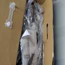 HOMLAND Walkers for Seniors with Seat, Foldable Rollator Walker, Reinforced Aluminum Frame, 8" Big Rubber Wheels for All Terrain, Height Adjustable Lightweight Rolling Walker (400 Pound, Red)