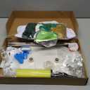 2 Set Adjustable St. Patrick's Day Balloon Column Stand Kit Green White Golden Balloons Arch Garland for Lucky Irish Festival Baby Shower Birthday Party Decorations Supplies