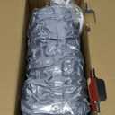 Homemate Heated Blanket Electric Throw - 50"x60" Heating Blanket Throw 1/2/4/6/8 Hours Auto-Off 10 Heat Level Over-Heat Protection Flannel Sherpa ETL Certification (01 - Light Grey)