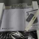 Heat Storm Wave Floor to Wall Infrared Space Heater with Attachable Feet, Remote Control, Built in Thermostat, 500-1000 Watts, 13x4x17 in, With Feet