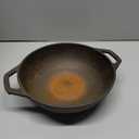 Lodge 9 Inch Cast Iron Mini Wok w/Loop Handles