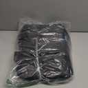Lumbar Pillow for Car Seats Office Chairs Black Back Support Pillow 