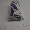 Anyoo Garden Cotton Hammock Comfortable Fabric Hammock with Spreader Bar Sturdy Hammocks Up to 450lbs Portable Lightweight Hammocks with Travel Bag for Camping Outdoor/Indoor Patio Backyard, Blue White