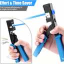 VCELINK Speed Termination Keystone Tool Only for VCE 90-Degree Keystone Jacks, Cat5e/Cat6/Cat6A Ethernet Cable Rj45 Punch Down Tool
