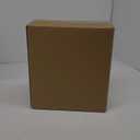 mDesign Small Modern 1.3 Gallon Rectangle Metal Lidded Step Trash Can, Compact Garbage Bin with Removable Liner Bucket and Handle for Bathroom, Kitchen, Craft Room, Office, Garage - Bronze