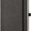 Planner 2026-2027 Weekly & Monthly Planner with Hourly Time Slots, 18 Month Academic Calendar July 2026 Dec 2027, Vertical Layout, Monthly Tabs, Textured Fabric Hardcover, White