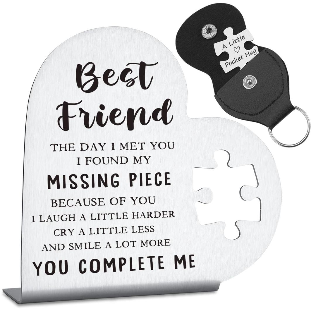 Best Friend Birthday Gifts for Women, Soul Sister Gifts for Women Best Friends, Soul Sister Plaque, Friendship Bff Bestie Gifts Decorative Signs GDW12