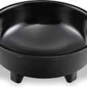 Carlisle FoodService Products Molcajete Ramekin, 3 oz. Black, Melamine (Pack of 2)