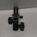 WELLMAKING U-Shape Camera Flash 180Swivel Mount Bracket with Standard 1/4 to 3/8 inch Metal Male Screw Spigot Stud Compatible for Umbrella Softbox Reflector Holder Stand for Video Light Studio Light