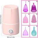Menstrual Cups Steamer Machine High Temperature Wash Your Cup 99.9% Dirty 8 Minutes (Model Three)