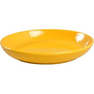 Fiesta Luncheon Bowl Plate (8.5")  Durable Ceramic, Lead-Free, Dishwasher/Microwave/Oven Safe  Made in USA Dinnerware - Daffodil