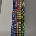 Amamao 120 Colors Acrylic Paint Markers, Soft Brush Tip Pens and Markers, Acrylic Paint Pens for Wood, Stone, Canvas, Glass, Fabric, Egg, Rock Painting and DIY Crafts Art Supplies