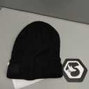 Foxelli Bluetooth Beanie Hat  15-Hour Battery, Built-in Mic, Fully Washable, Perfect Tech Gift for Men & Women (One Size, Black)