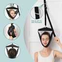 Neck Stretcher Cervical Traction - Over-The-Door Neck Traction for Home Use, Portable Neck Stretcher for Neck Pain Relief Home Physical Therapy