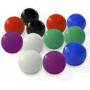 DODHEG 60 Pcs Acrylic Glass Marbles, Bulk Acrylic Marbles, for Various Marble Games 0.63 inch, Multicolor.