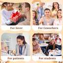 3 x Gemscream S'More Teacher Appreciation Gifts Bulk Thank You Gifts Funny Marshmallow Stress Ball with Inspirational Cards Organza Bag for Team Office Employee Volunteer Nurse Assistant Student(10 Sets)