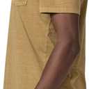 PAIGE Men's Ramirez Crew Neck Vintage Pocket Tee Shirt (Brown, L)