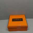 Mofirdast Womens Ankle Chunky Low Heels Boots Round Cap Toe Two-tone Color Blocking Booties Side Zipper Mid calf Boots, Size 6