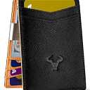 Slim Wallet Money Clip, BULLIANT Men's Front Pocket Wallet For Men 8 Cards 3"x4.25", RFID Blocking, Gift Boxed