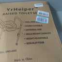 Toilet Seat Risers for Seniors - Raised Toilet Seat with Handles Over Toilet - Elevated Toilet Seat for Handicap & Elderly, Adds 3.5 Inches Height, Assists Standing & Sitting